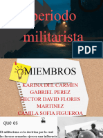 Periodo Militarista