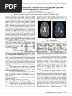 Detection and Classification of Brain CA