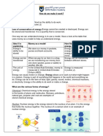 Energy Reference Notes 1