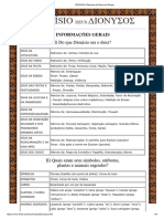 DIONÍSIO - Resumo Do Deus Do Olimpo