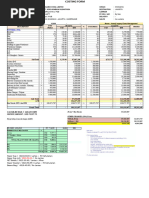 Draft Costing Fca Shanghai - Jakarta (Undername) - 2x40ft