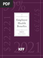 Report Employer Health Benefits 2021 Annual Survey