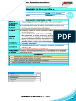 Evaluación Por Lista de Cotejo