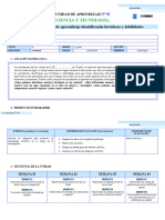 Unidad Didáctica #1 - Cyt - 1ro