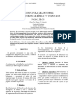 Estructura de Informes Fisica