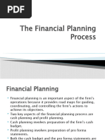 The Financial Planning Process