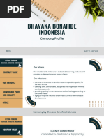 Profile Company Bhavana Bonafide Indonesia