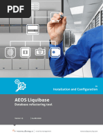 AEOS Liquibase Tool Installation & Configuration Manual English