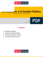 Gestion Publica Introduccion