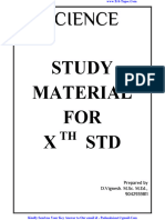 10th Science Full Study Material English Medium PDF Download