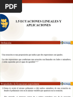 1.5 Ecuaciones Lineales y Aplicaciones - Avac