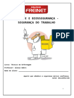 Apostila Saúde e Biossegurança - Segurança Do Trabalho