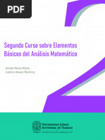 Segundo Curso Elementos Básicos Del Análisis Matemático