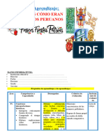 4° Sesión Día 1 PS Explicamos Cómo Eran Los Primeros Peruanos