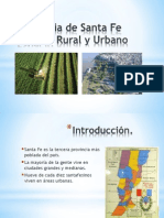 Espacio Rural y Urbano Provincia de Santa Fe