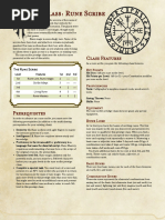 Prestige Class - Rune Scribe - The Homebrewery