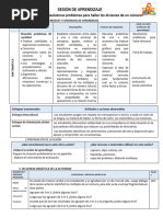 Sesión de Aprendizaje - Resolvemos Problemas Con Los Divisores de Un Número 20 de Junio