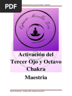 Clase 3 - Activación Del Tercer Ojo y Octavo Chakra - Maestria