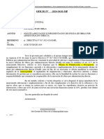 Oficio Adecuacion Nueva Oficina de Obras 2024