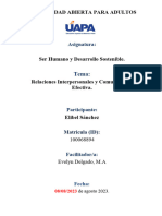 Relaciones Interpersonales y Comunicación Efectiva. Actividad 2