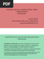 Violencia Sexual Hacia NNyA