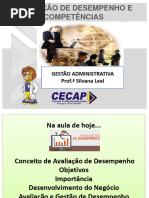 Cecap Avaliação de Desempenho Abril