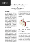 Cathodic Protection of Reinforced and Prestressed Concrete Structures