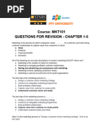 MKT101 Revision Chap1-5