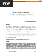 Los Usos Sociales de La Ciencia: Tecnologías Convergentes y Democratización Del Conocimiento