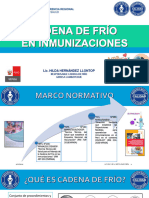 Tema 1. Cadena de Frio en Inmunizaciones