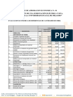 Informe de Evaluacion Economica