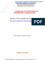 TICs Semana 4.1 TICs y Redes de Comunicaciones