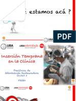 4 - Inserción Temprana en La Clínica