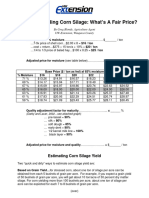 Buying Selling Corn Silage