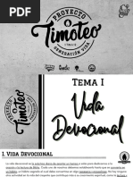 Tema 1 - Proyecto Timoteo GV