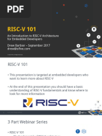 SiFive - RISCV 101