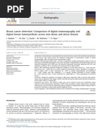 Breast Cancer Detection Comparison of Digital Mammography and Di - 2021 - Radio