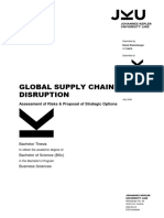 GLOBAL SUPPLY CHAIN DISRUPTION - Assessment of Risks & Proposal of Strategic Options