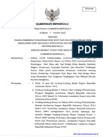 Pergub Bengkulu No.7 Tahun 2022