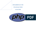 Desarrollo de Páginas Web Con PHP