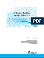 A Design Tool For Timber Gridshells - The Development of A Grid Generation Tool