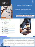 Concorde Group PVT Ltd-Compliance Mangement Proposal (June 26th 2024)