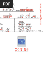 ZONING Catalogue Tarif 2.18 FR