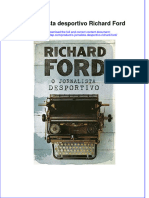 O Jornalista Desportivo Richard Ford Full Chapter Download PDF