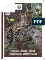 Status of Common Leopard in Katerniaghat Wildlife Division