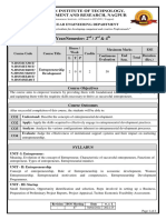 Year/Semester: 2 / 3 & 4: Course Objectives