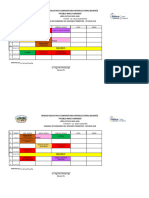 Horario de Examenes Del Segundo Trimestre