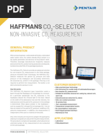 Haffmans CO2 - Selector Non-Invasive CO2 Measurement