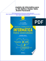 Manual Completo de Informática para Concursos 4th Edition Helder Satin André Fioravanti Full Chapter Download PDF