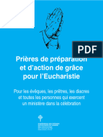 Prieres de Preparation Et Daction de Grace Pour LEucharistie